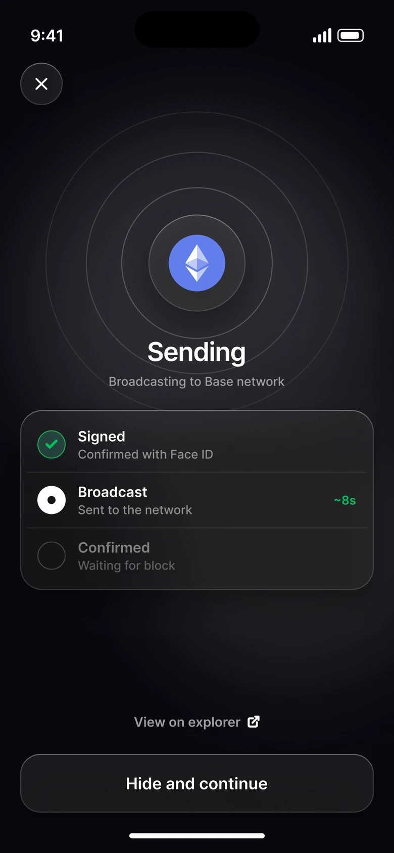 Sending